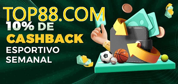 10% de bônus de cashback na TOP88.COM